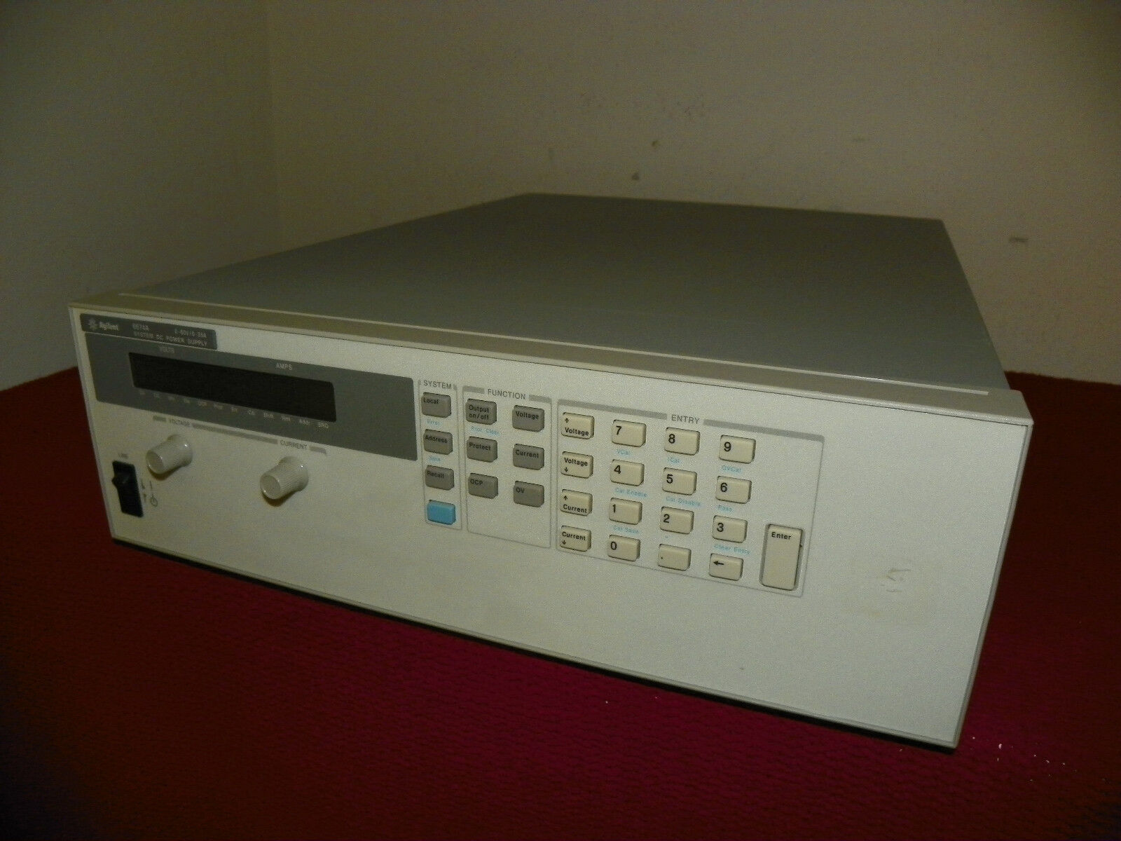 Agilent HP 6674A DC Power Supply, 60V, 35A, 2000 Watts (many in stock) Agilent HP 6674A DC Power Supply, 60V, 35A, 2000 Watts (many in stock)